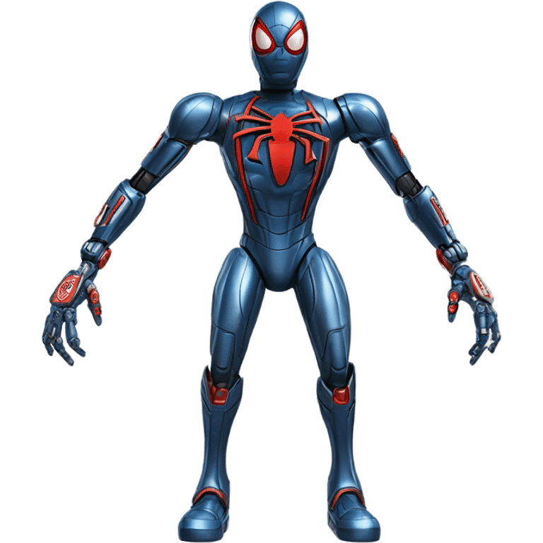 Robot spiderman terminator  emoji