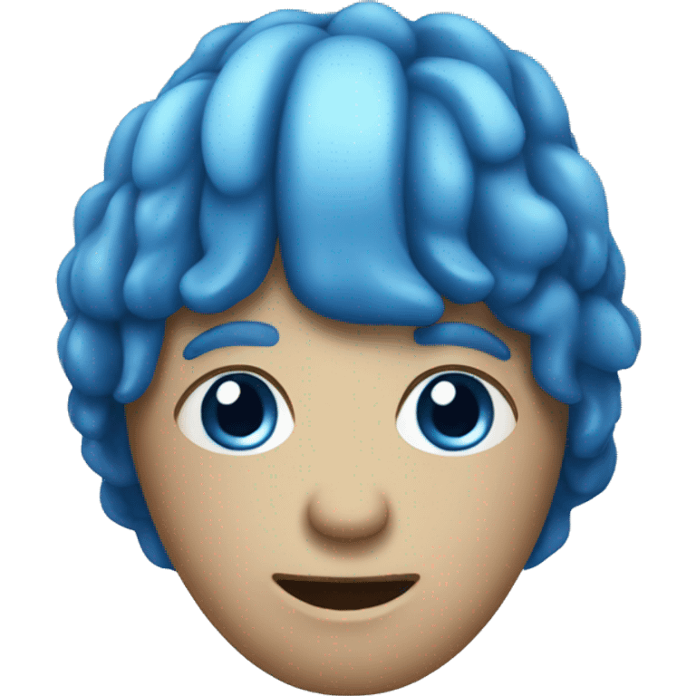 blue Poulpe emoji