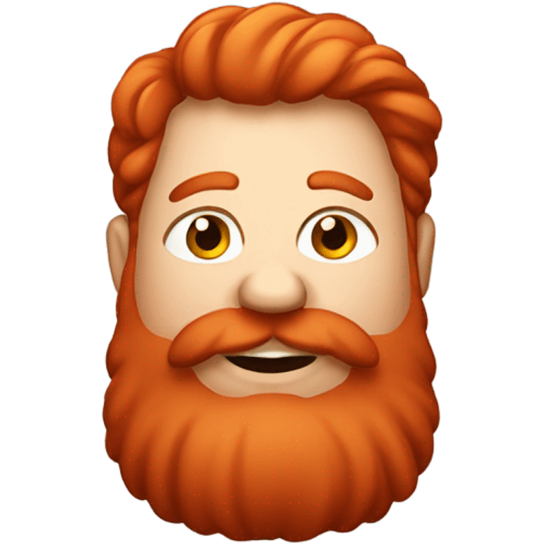 very fat Red headed and Red head beard that very fat emoji