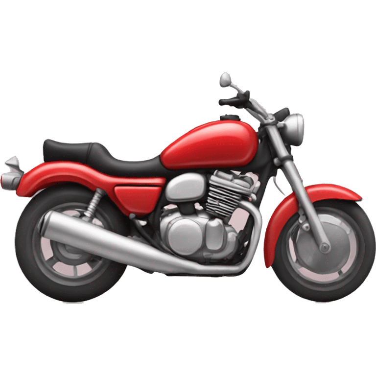 red motorcycle  emoji