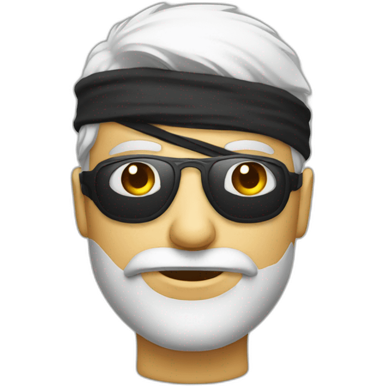 eyepatch man  emoji