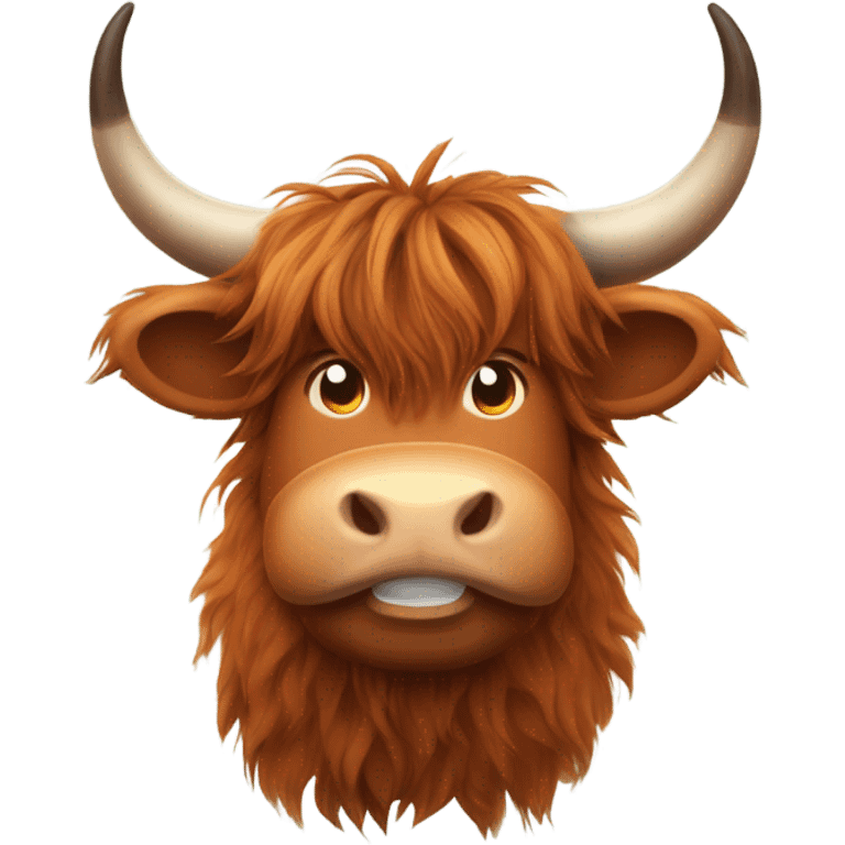 Highland cow emoji