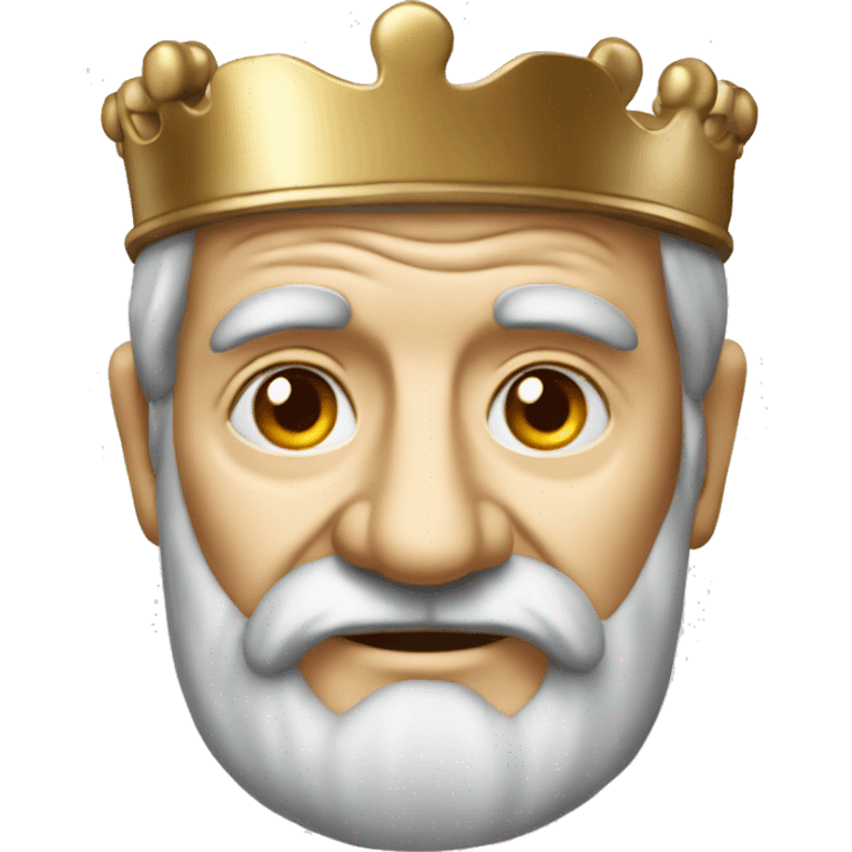 old man chess king piece emoji