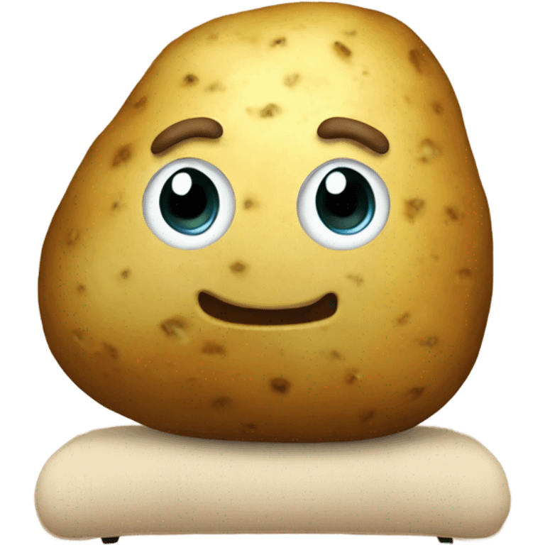 potato on sofa emoji