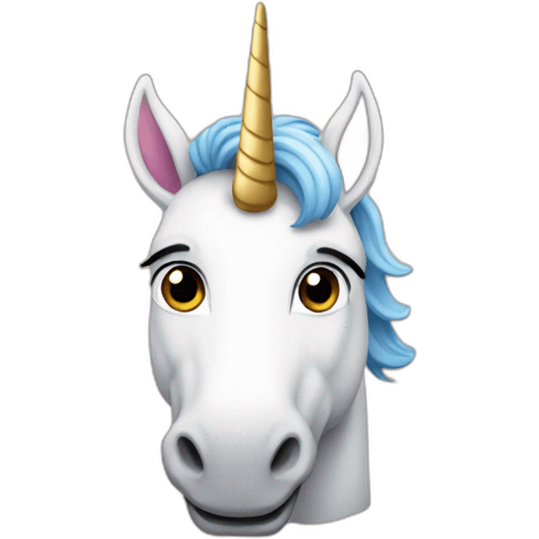 Tim cook as a unicorn emoji