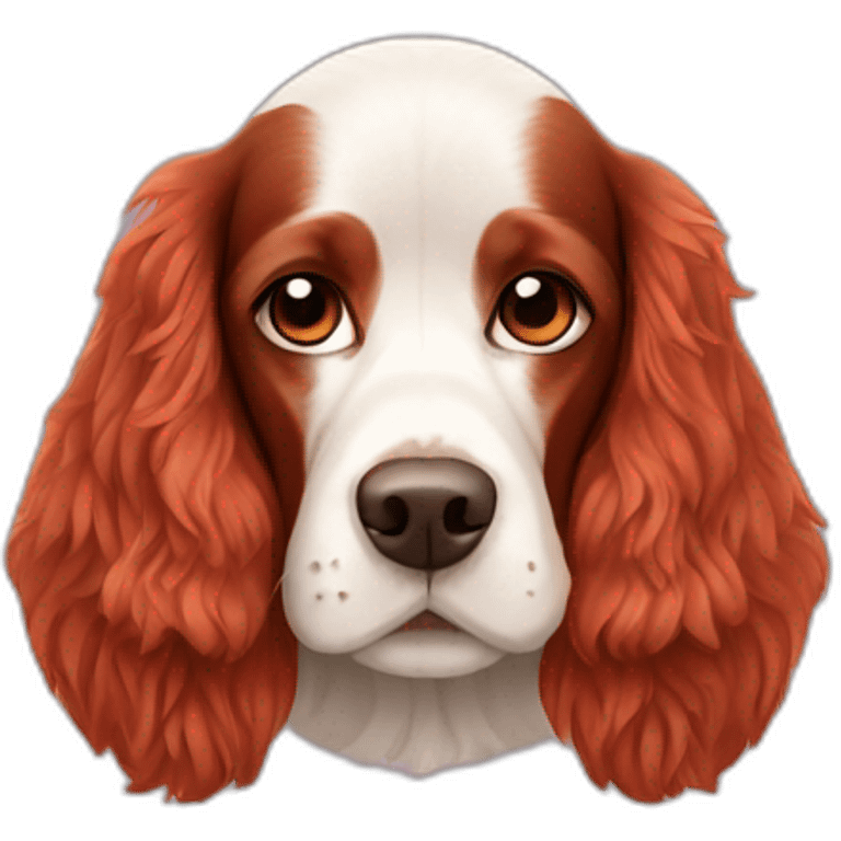 red russian spaniel emoji