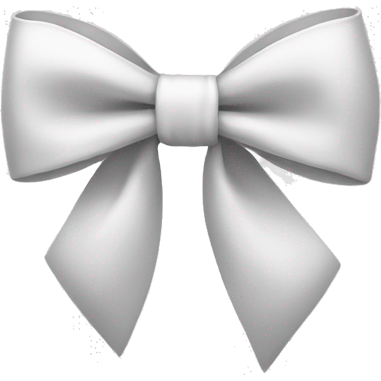 white bow emoji