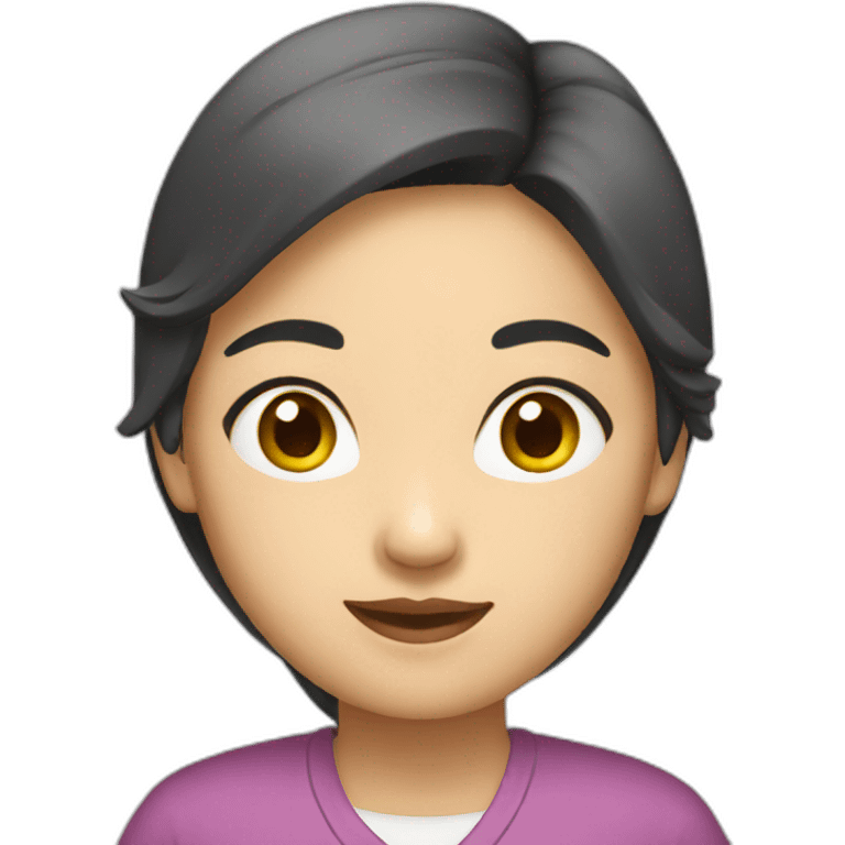 Asian lady emoji