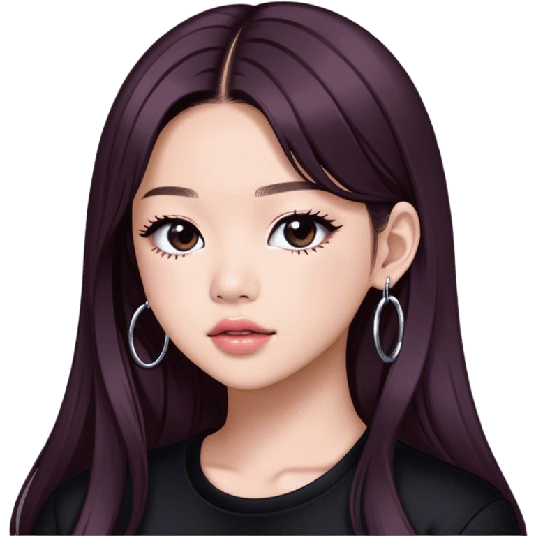 Kim Jennie from BLACKPINK emoji