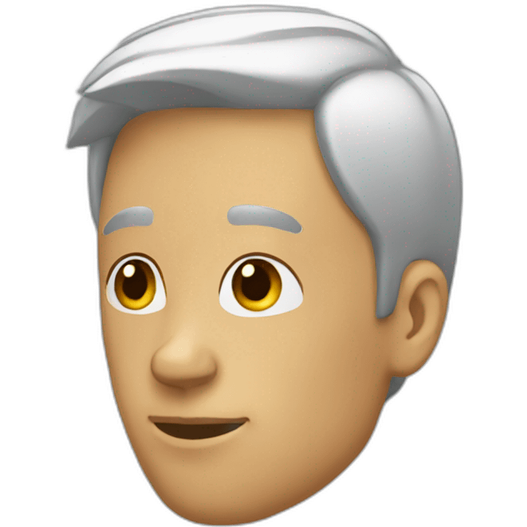 person side view emoji