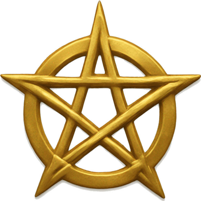 golden pentacle emoji