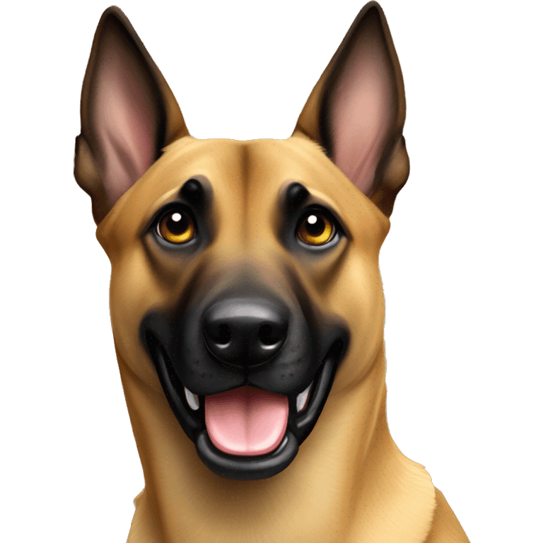 malinois say hello emoji