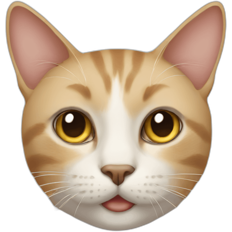 cat with human face emoji