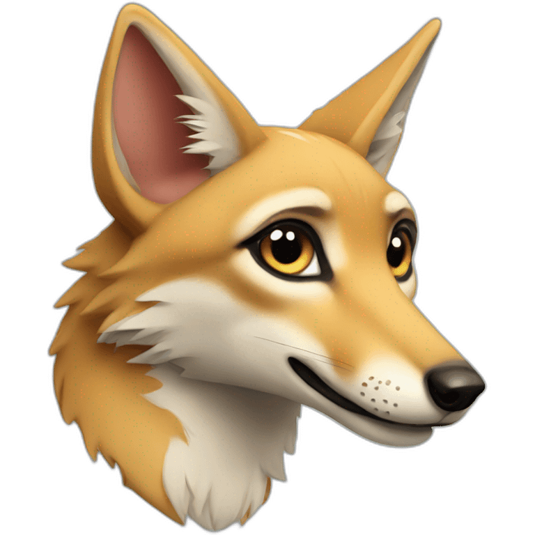 cute Jackal emoji