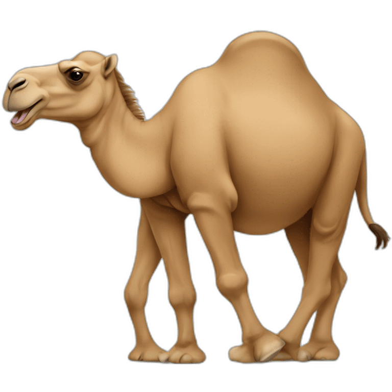 Camel as a elephant emoji