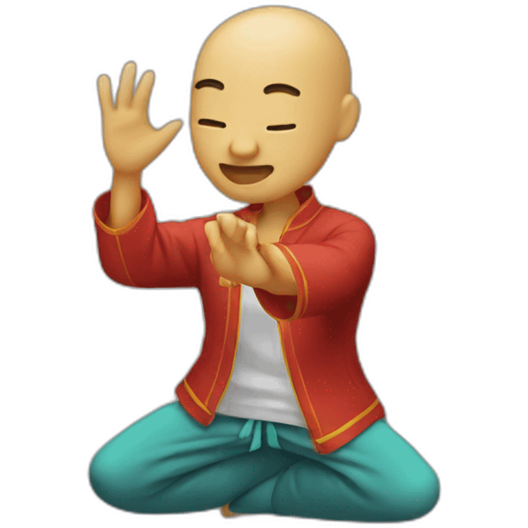 Chinese Dab emoji