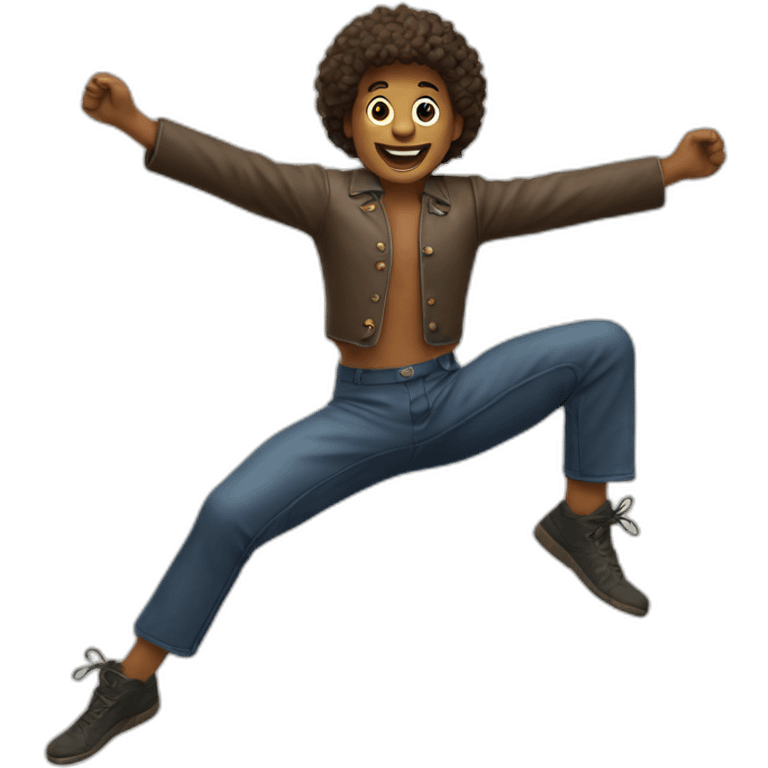 Jumping jack emoji