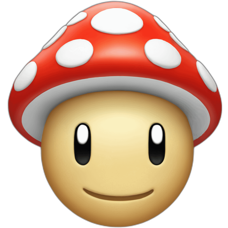 mario bros mushroom emoji