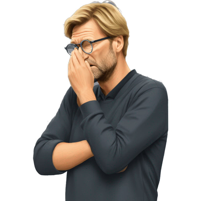 Klopp facepalm emoji