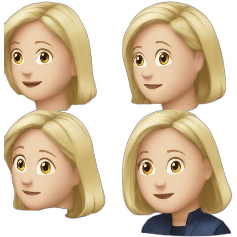 Jen mari le pen emoji