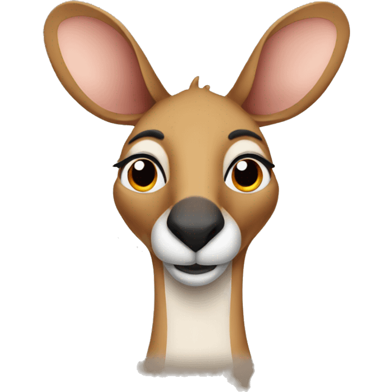 Kangaroo with others emoji