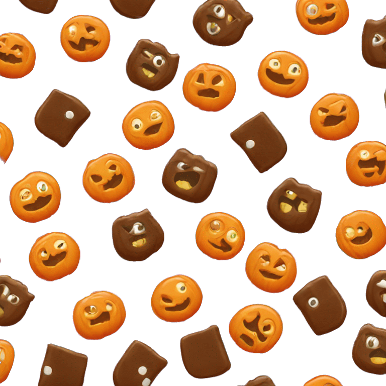 halloween candy bag emoji