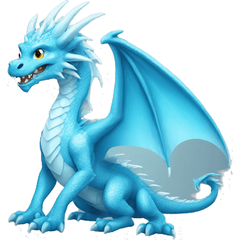 Ice dragon emoji