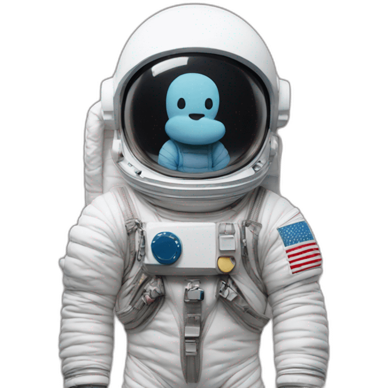 astronaut by KAWS emoji