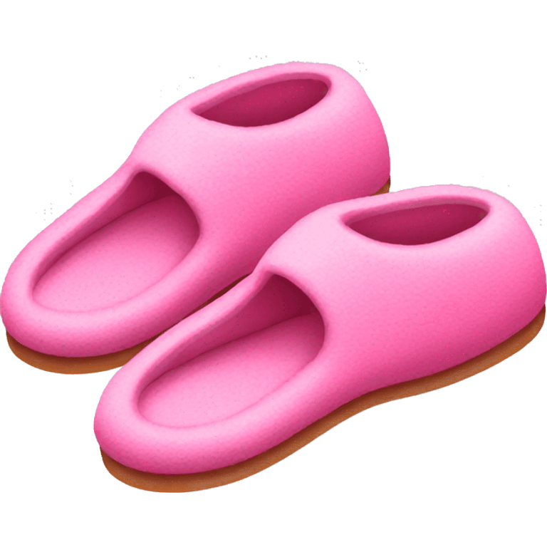 pink slippers emoji