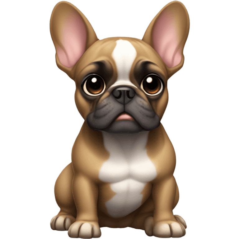 French bulldog emoji