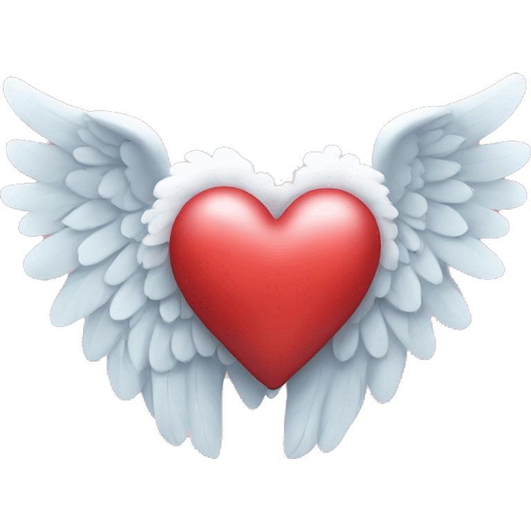 heart with angel wings emoji