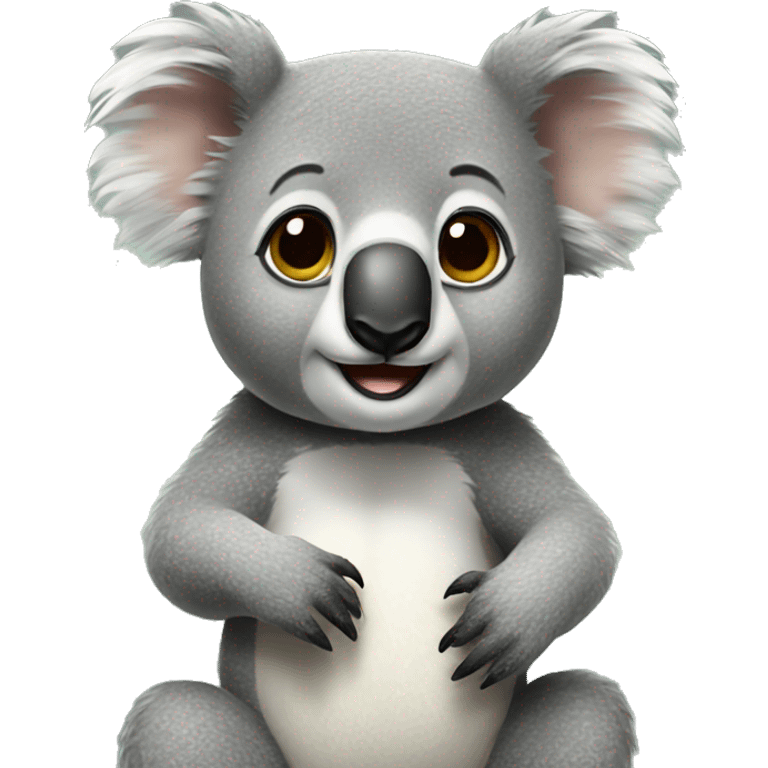 Stop koala  emoji