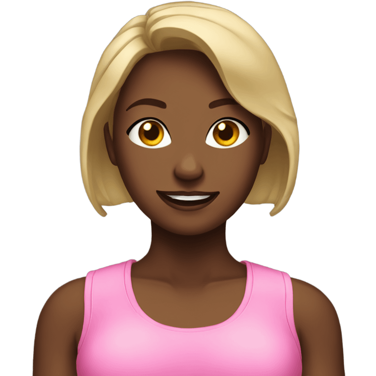 Gym girl emoji