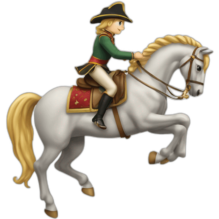 cheval sur dauphin emoji