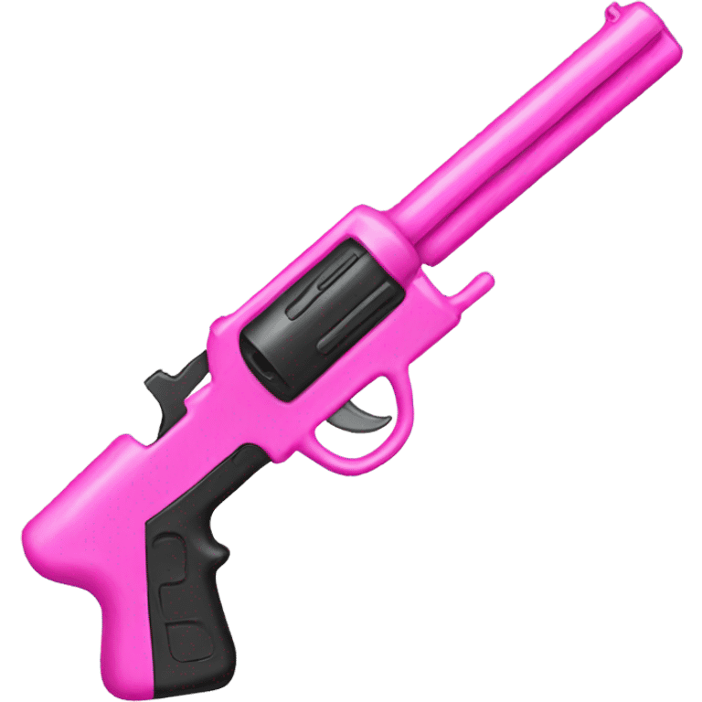 Pink gun emoji