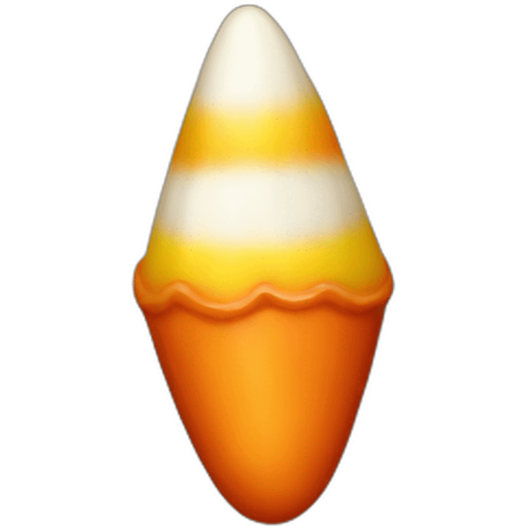 candy corn chocolate emoji