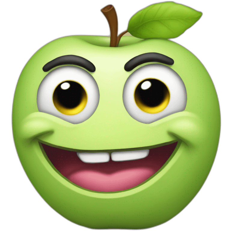 trollface apple artstyle emoji