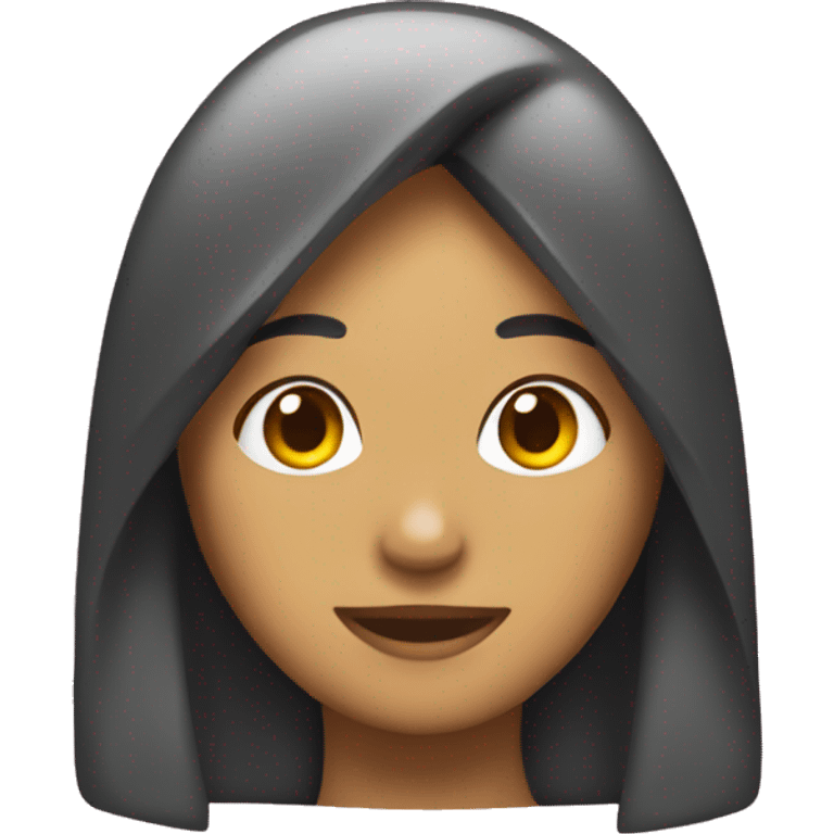 chica con lazo  emoji