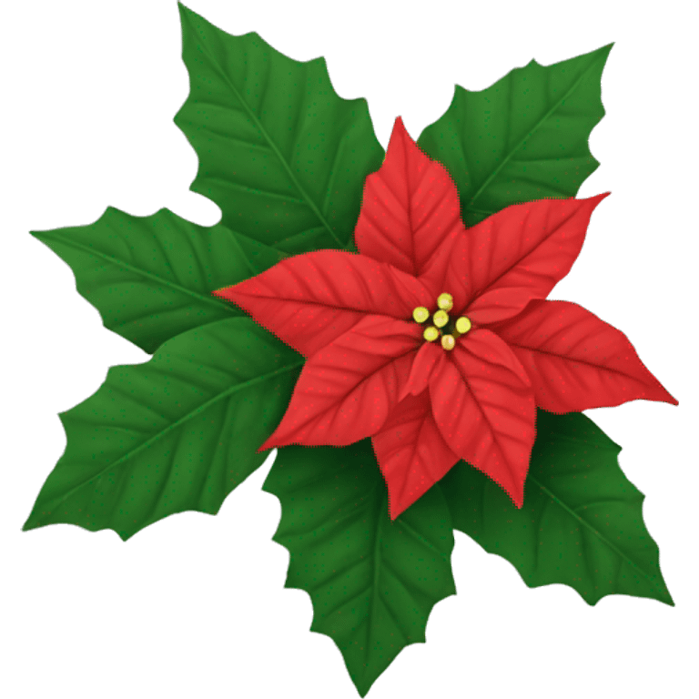 poinsettia emoji