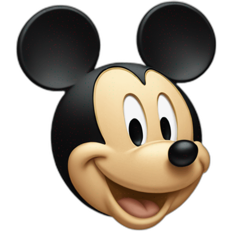 Mickey mouse emoji