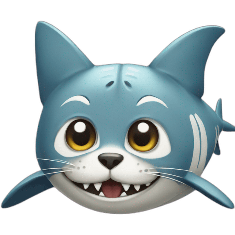 shark-cat emoji