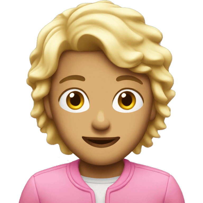 Pink Netflix emoji