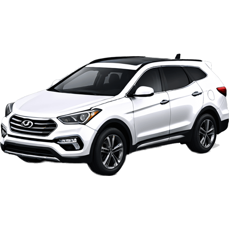 Hyundai santa fe black emoji