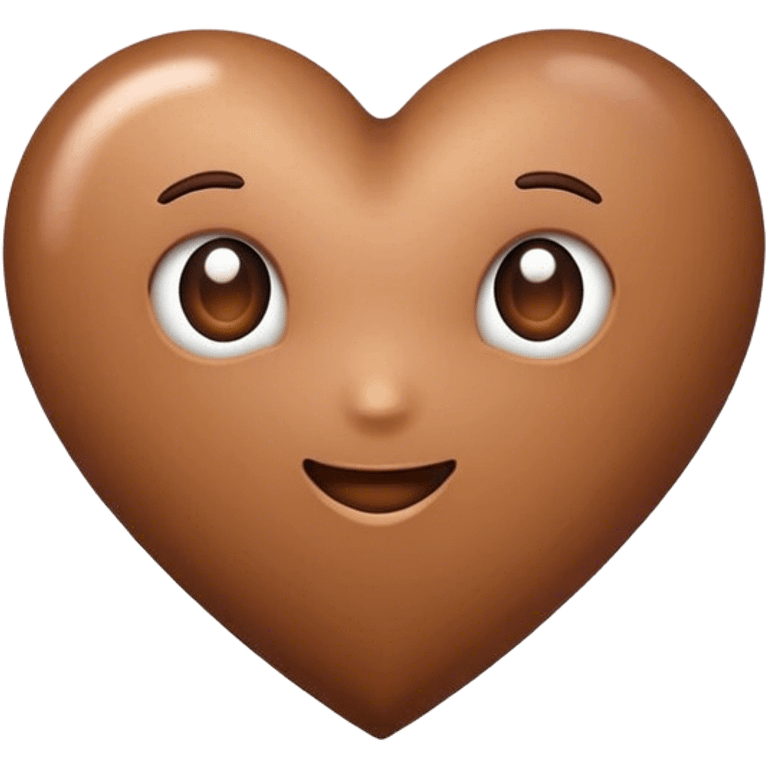 brown heart emoji