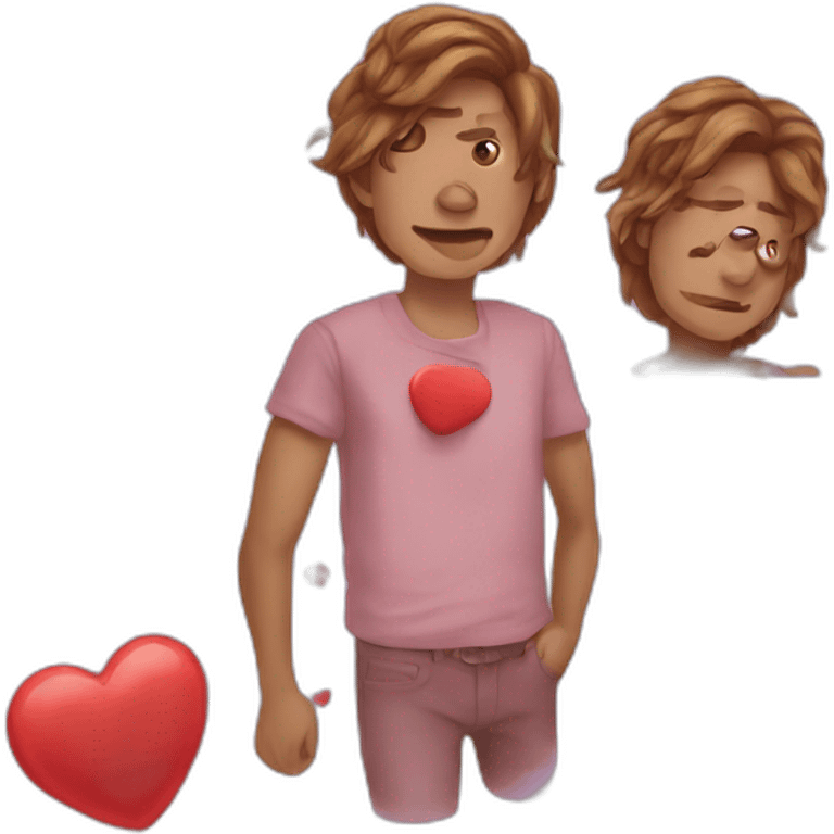 Coeur humain emoji