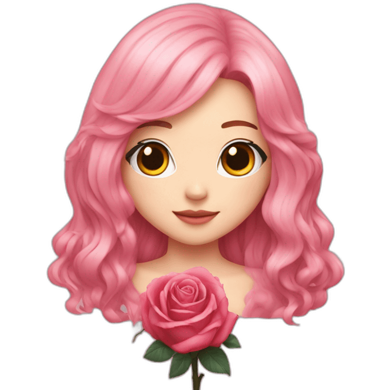 Rose de Blackpink emoji