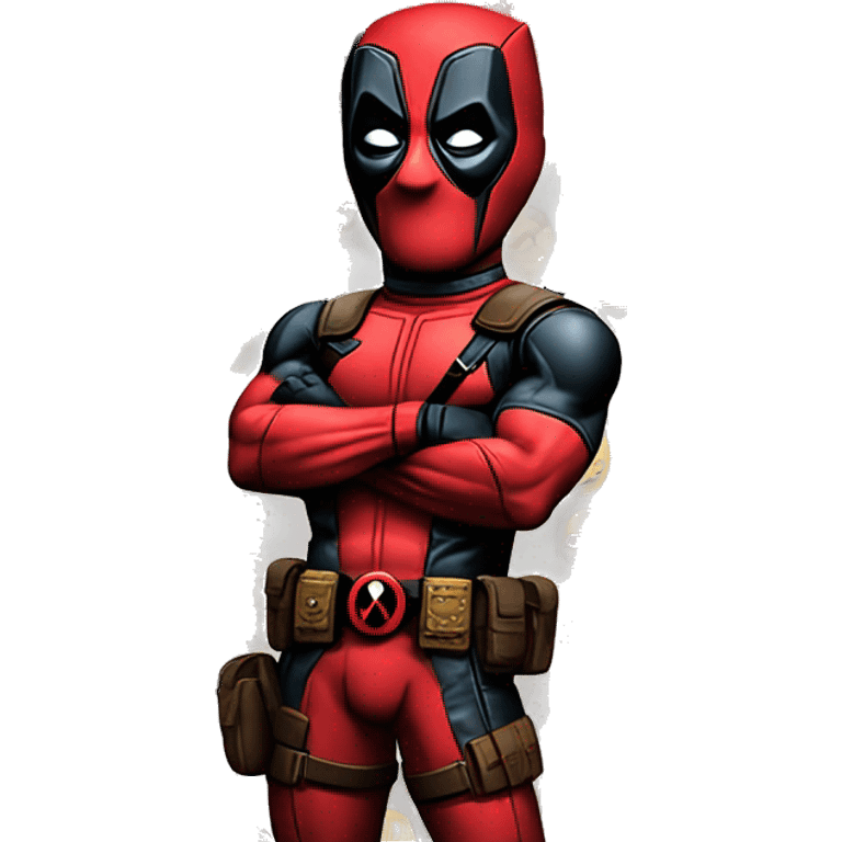 Deadpool and wolverine are giving thumbs-up emoji