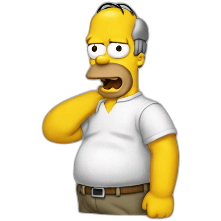 homer simpqon emoji