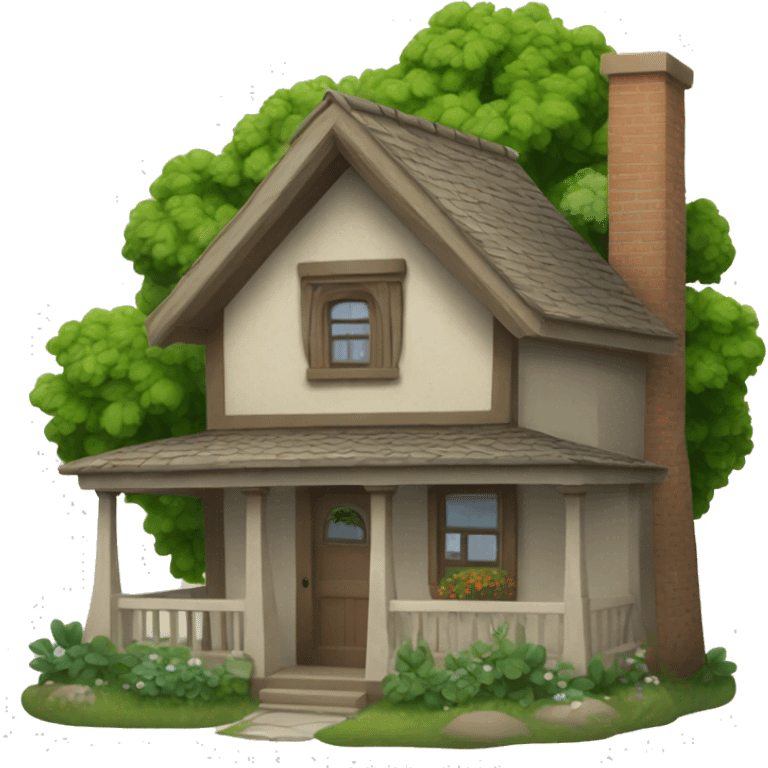 Cottagecore house emoji