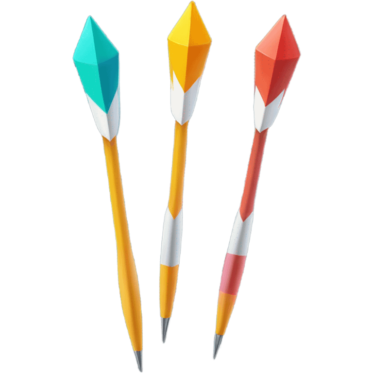 Darts arrows emoji